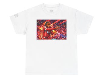 リオ・ングモハTシャツ｜サッカーファンアート、スタジアムライト