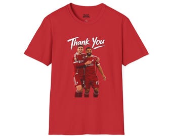 Thank You ROBBO & MO Players T-Shirt | Soccer Teammates Illustration