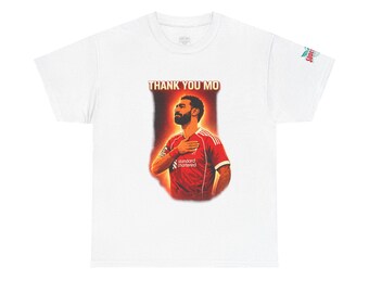 サンキュー・モーのポートレートTシャツ｜サッカー選手のイラスト
