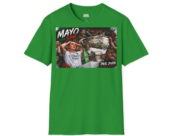 Mayo Champions Trophy T-Shirt | Gaelic Football Celebration Tee