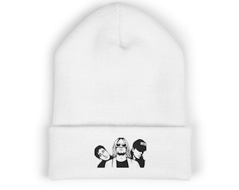 SEATTLE / GRUNGE Classic Cuffed Beanie (Embroidery)