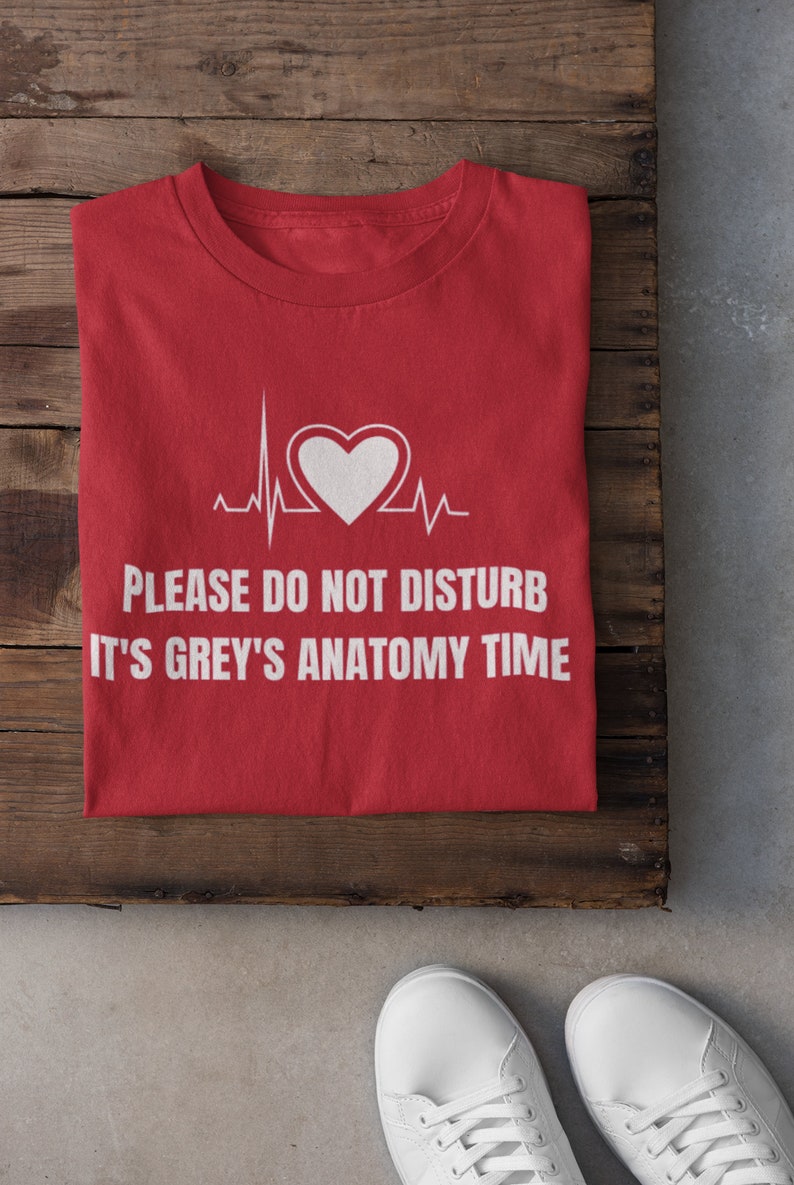 Please Do Not Disturb It's Grey's Anatomy Time Shirt - Etsy