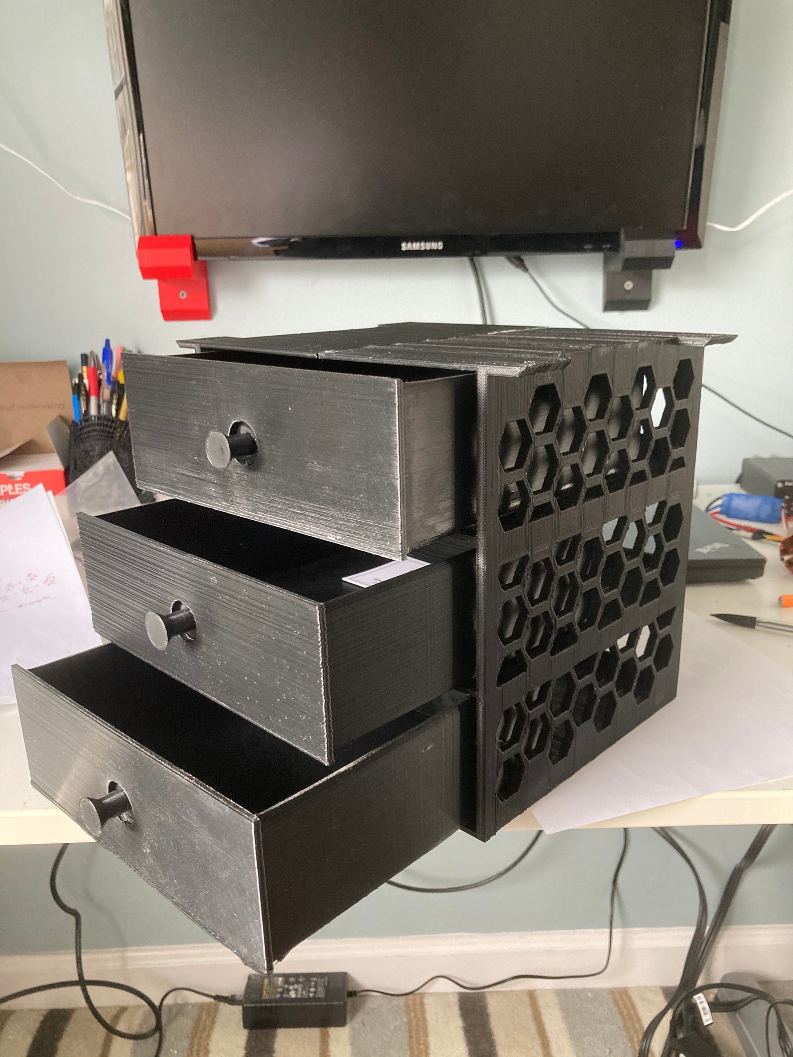 Undermount Storage Desk Drawer Stackable Etsy