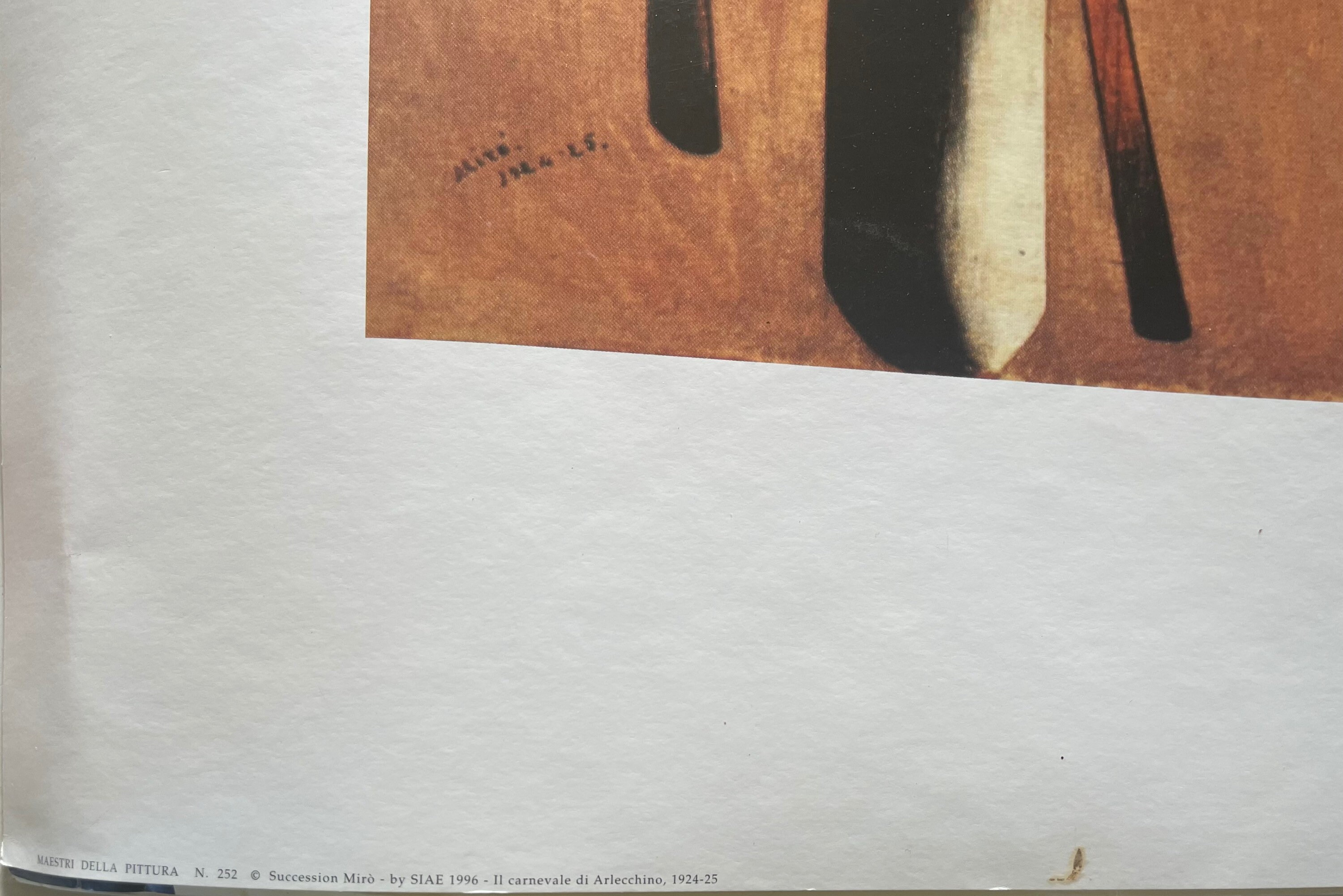 Il Carnevale Do Arlecchino, 1924-25 by Joan Miro 