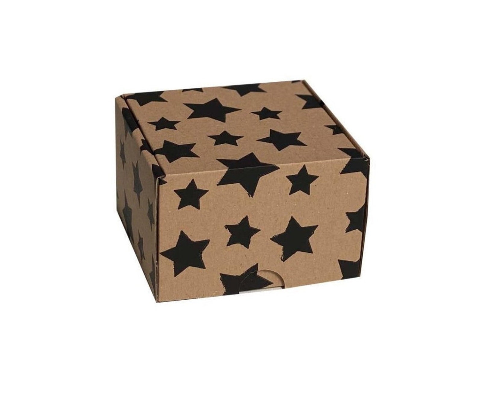 4.3x4.3x3 inch Cardboard Gift Wrapping Boxes with lids Square Etsy