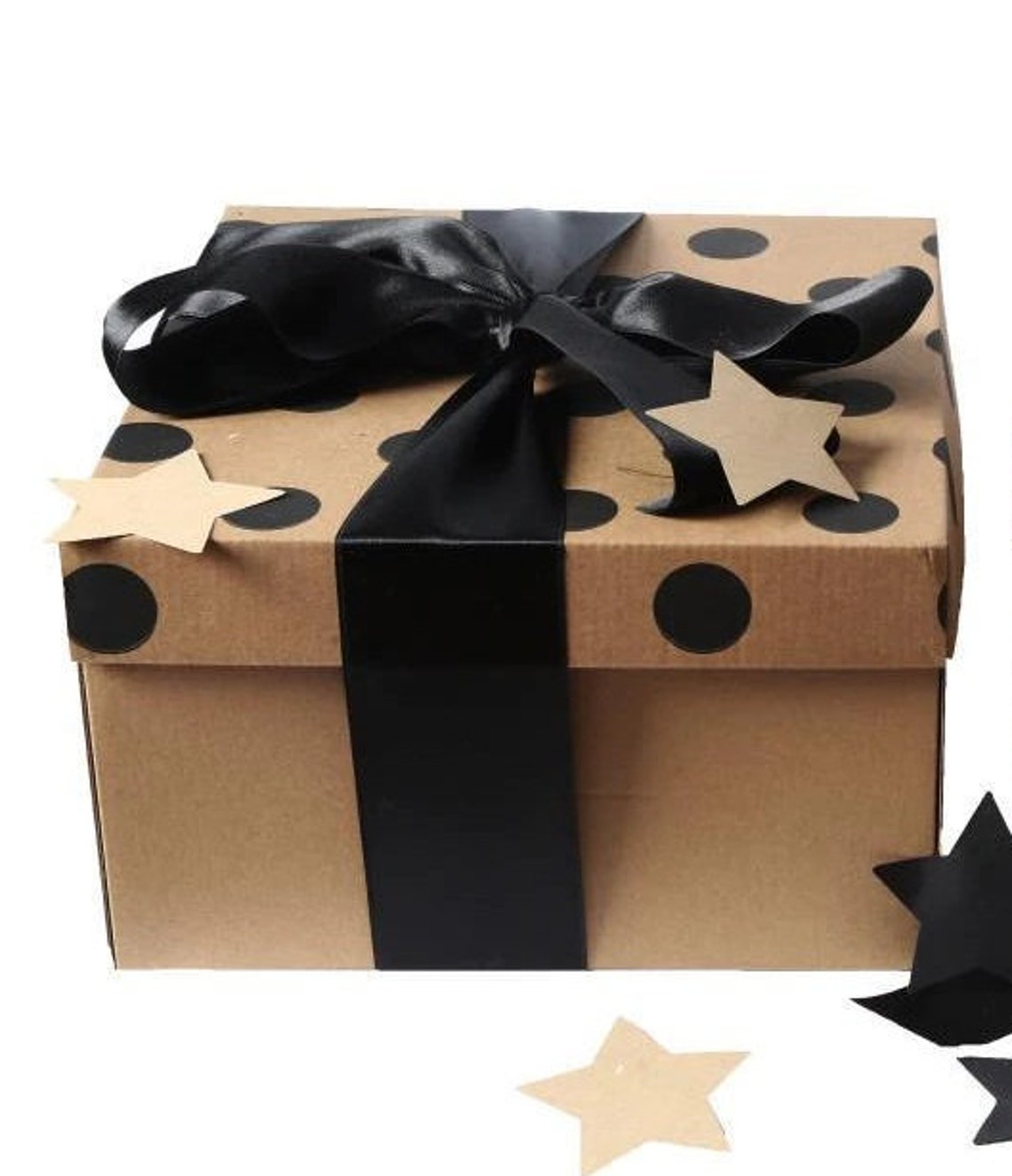 10x10x6 inch Cardboard Gift wrapping Boxes with lids for Etsy