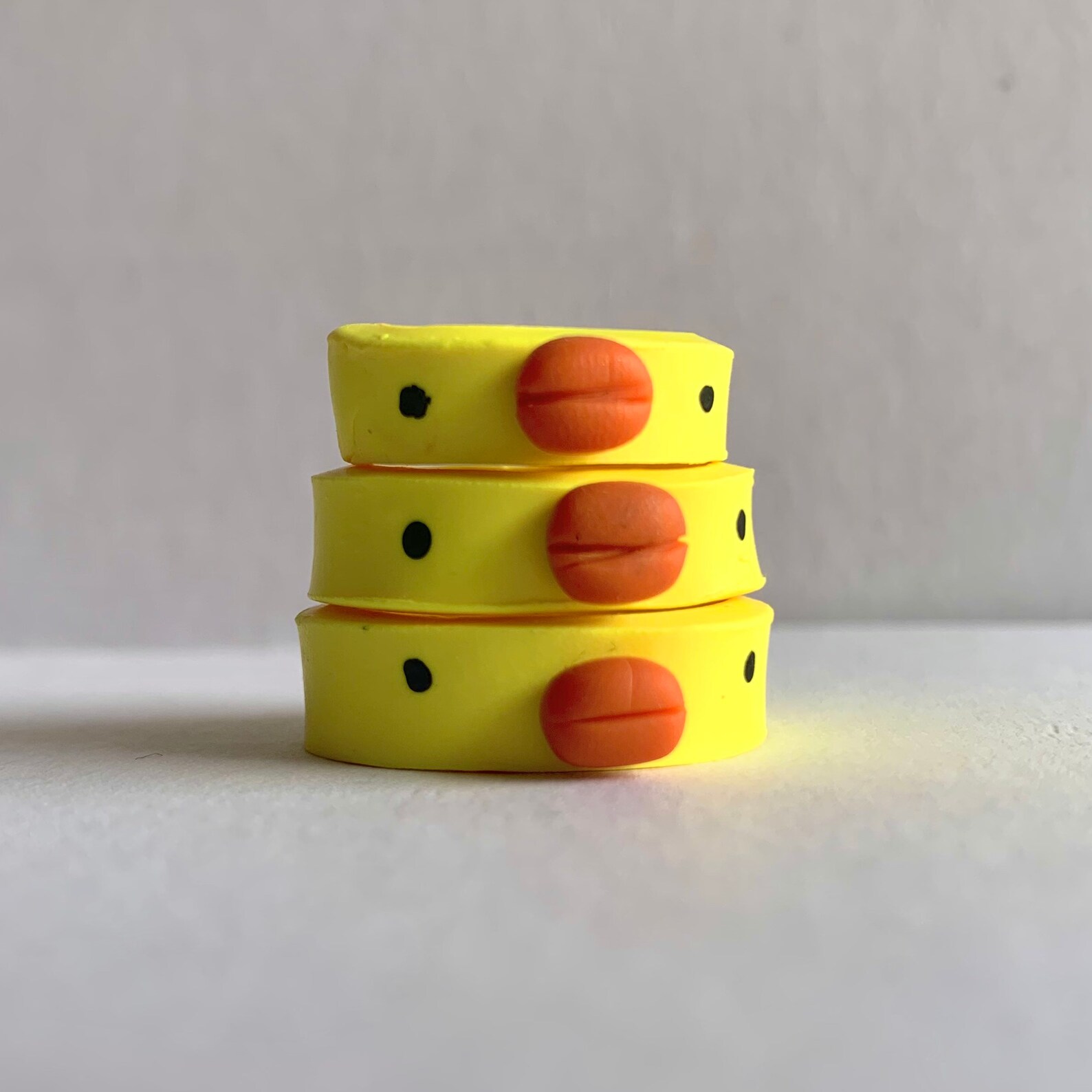 DUCK RINGS Polymer Clay Rings Etsy