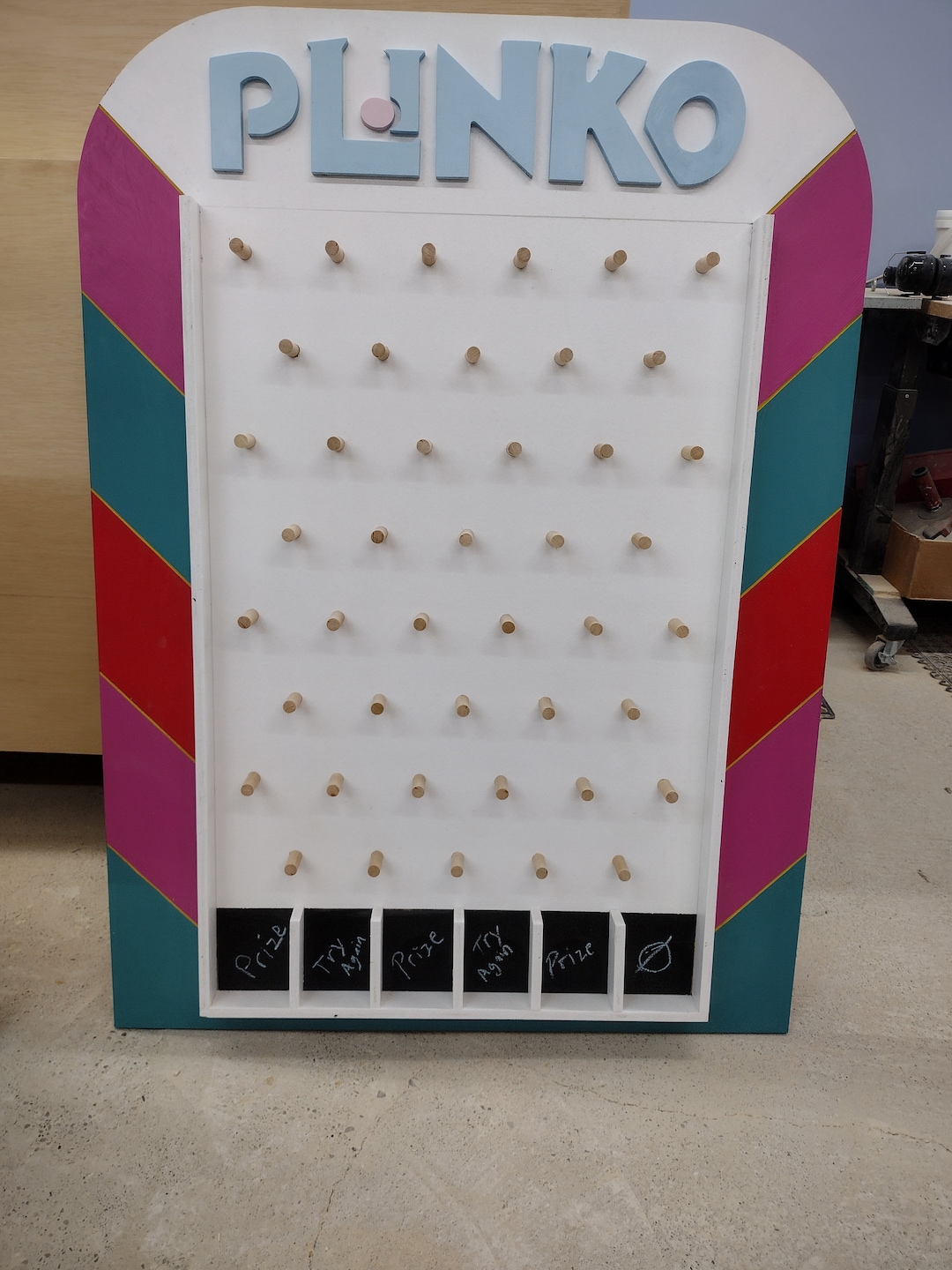 Plinko Inspired Game - Etsy