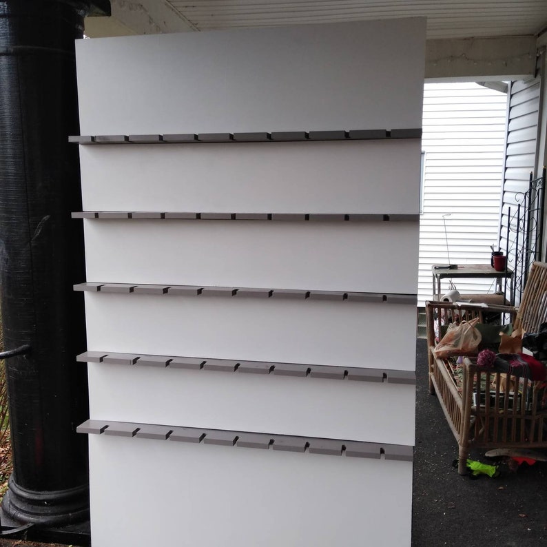 5 Shelves/ Champagne Wall/champagne Wall Shelf/ Bubbly Bar Etsy