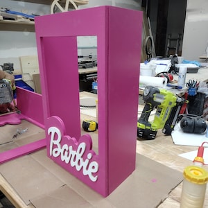 Make a Life-Size Barbie Box Photo Booth 