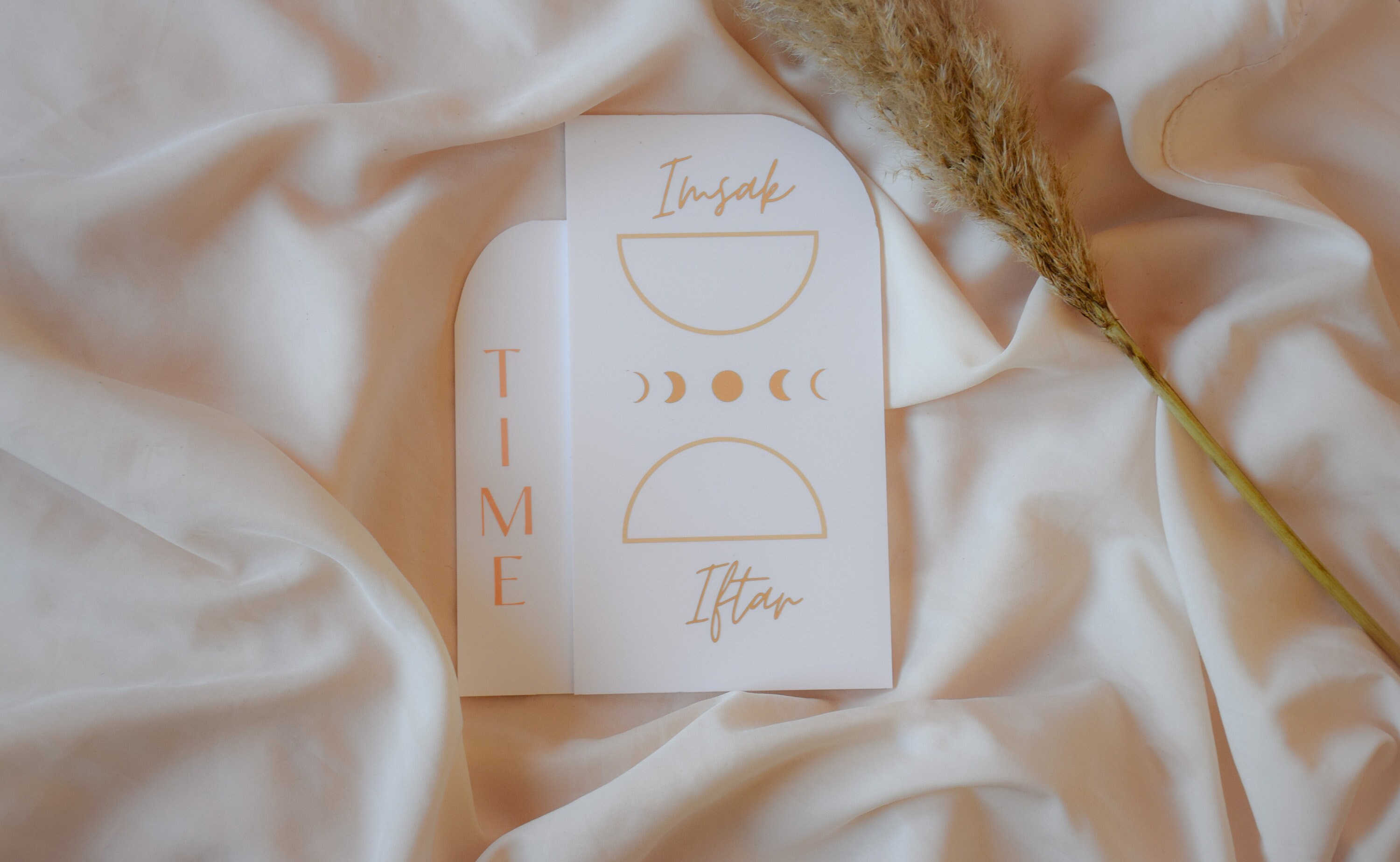 Signalétique Imsak/Iftar Ramadan