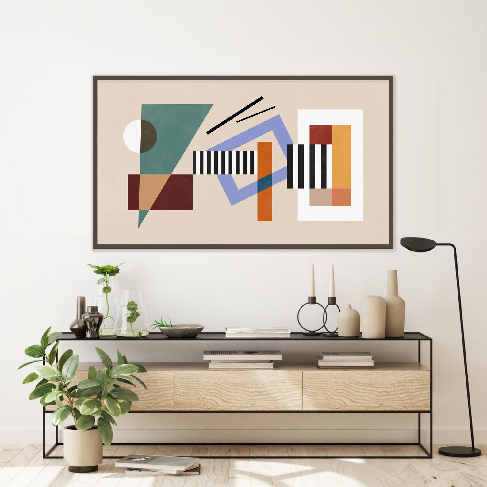 Samsung Frame TV Art Abstract Modern Art for Frame TV - Etsy