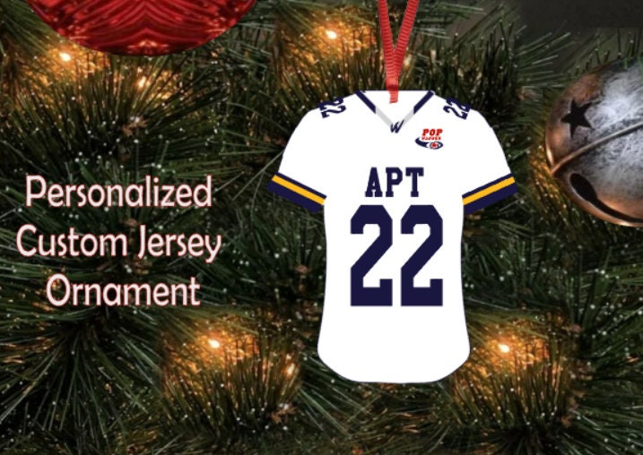 Hockey Jersey Ornament - Personalized – thefriendlycanadianeh