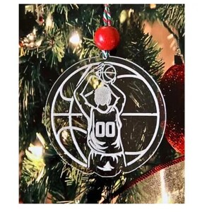 Basketball Ornament, Basketball, Keepsake Ornament, Christmas Ornament, Holiday, Basketball Keepsake, basketball Gift