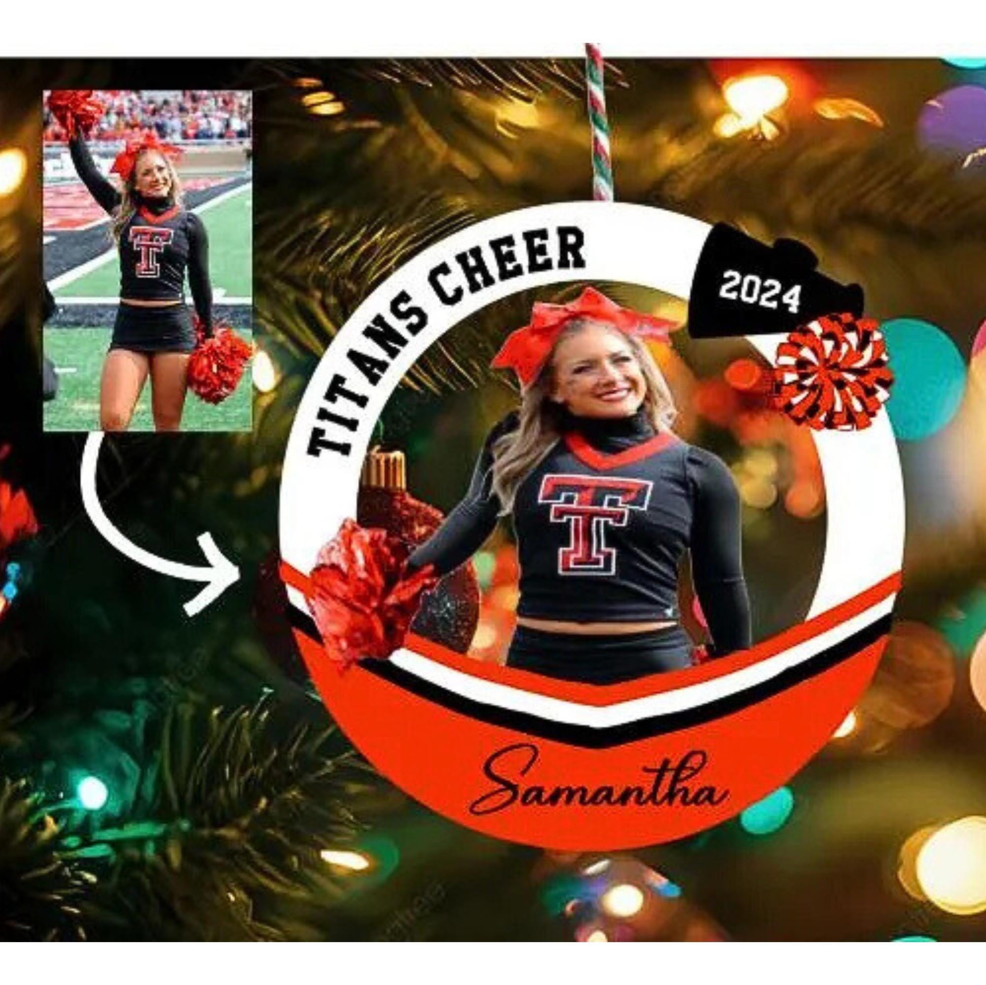 Cheerleader Ornament - Etsy Cheerleader Ornament - Etsy