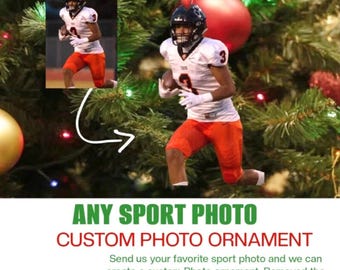 Action Sport Ornament, baseball Football, Dance, Kid Ornament, Softball,  Christmas Ornament, Football Ornament