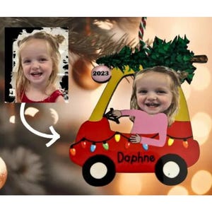 Cozy Coupe, New Baby Ornament, Baby&#39;s First Christmas, Baby Christmas Ornament, Christmas Cozy Coupe, Tike Ornament
