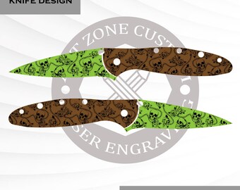 Kershaw Leek Knife Design ,SvgFile , Custom Art , Lasercutting File , Ezcad Ready For Laser Engraving.