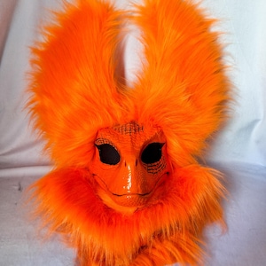 Mask raptor fursuit, Dino mask, furry