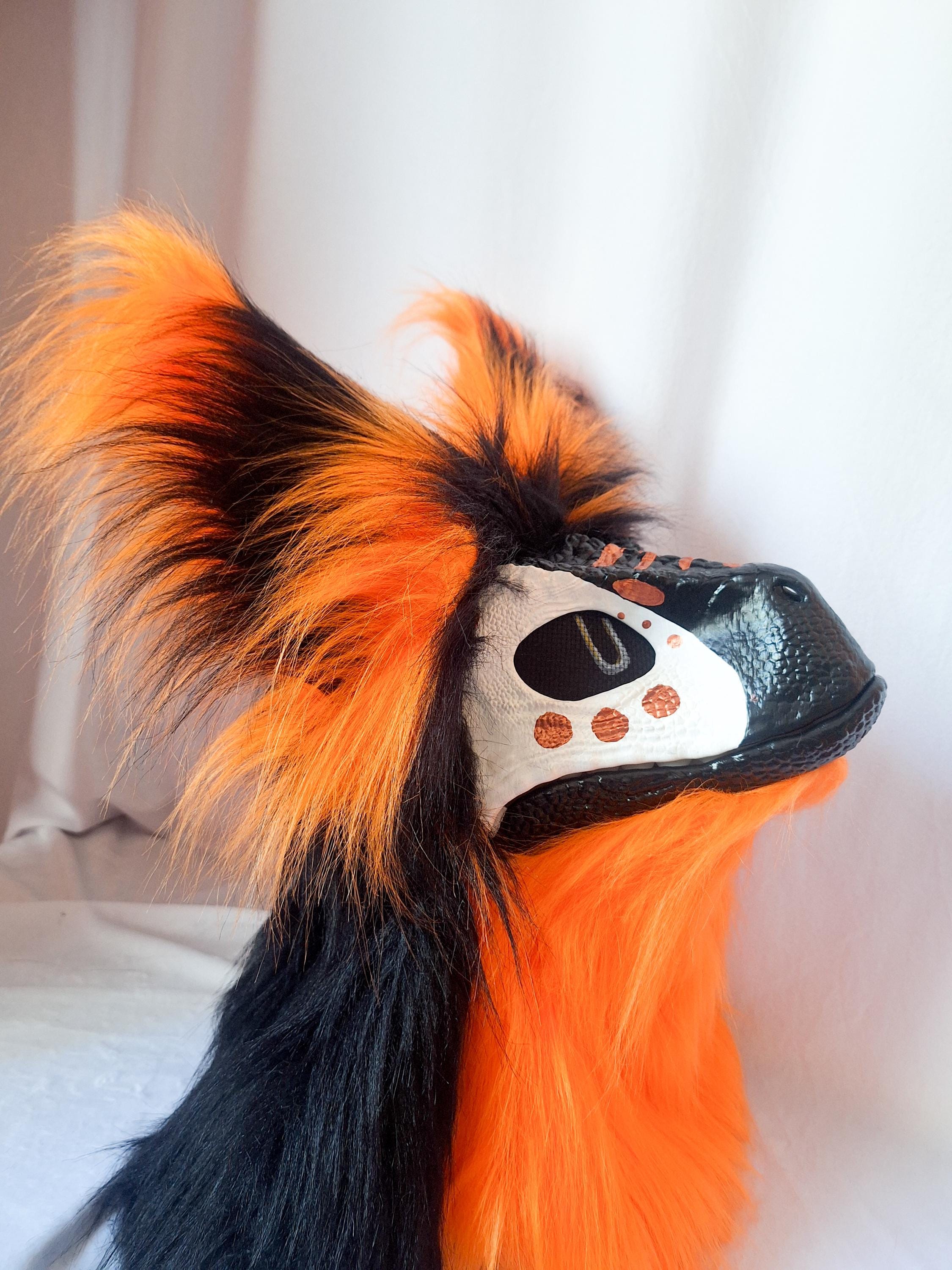 Raptor Mask, Dino Mask Fursuit - Etsy
