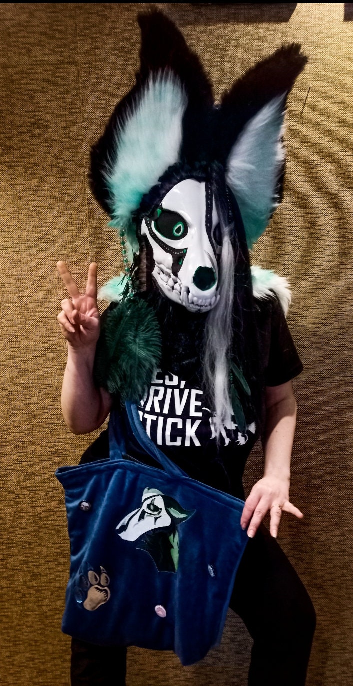 Fursuit Skull Dog Furry Mask Etsy Australia