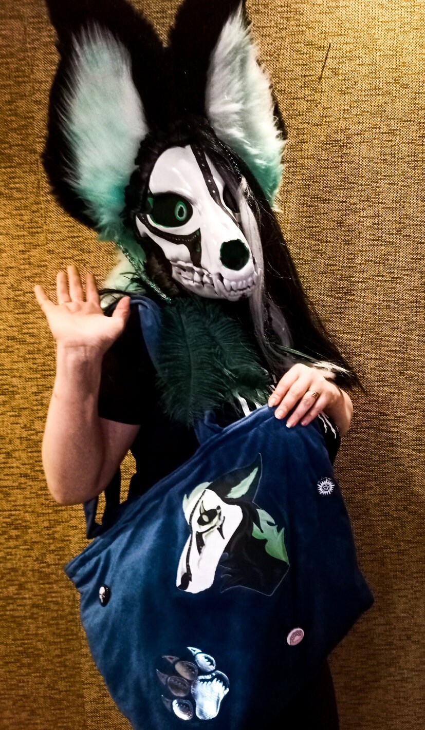 Fursuit Skull Dog Furry Mask Etsy Australia