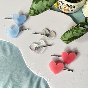 Heart Hair Pins