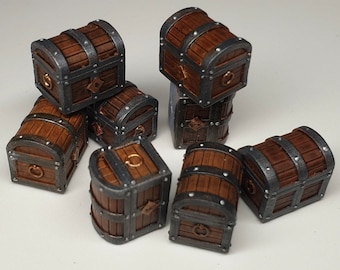 28mm Scale Fantasy Chests Set of 8