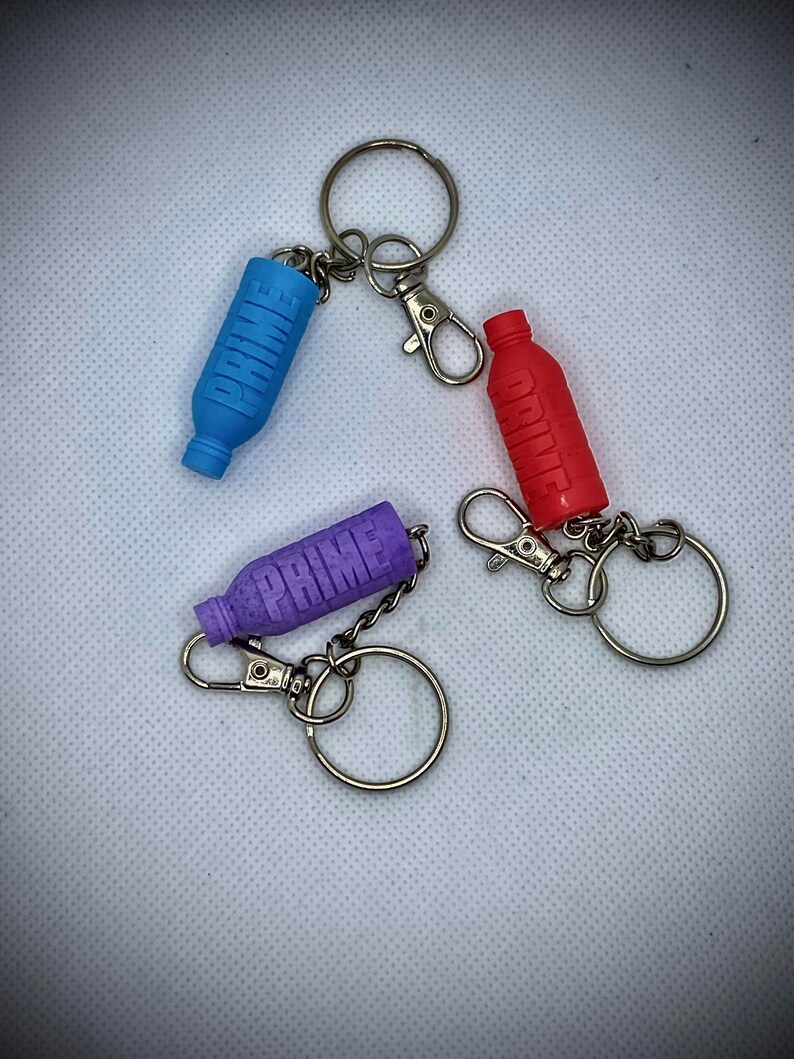 Prime Drink Keyring Etsy UK