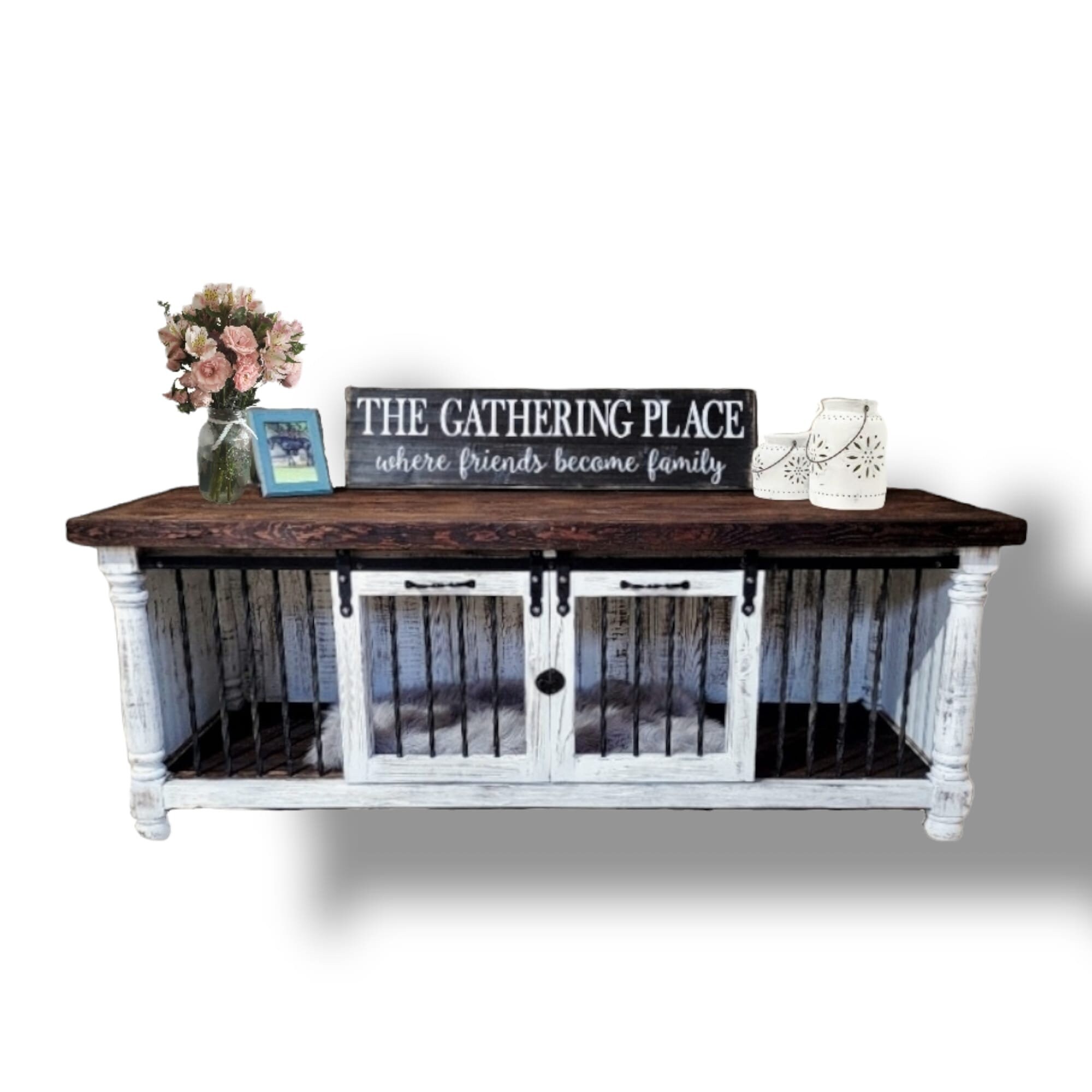 Wooden Dog Kennel Etsy