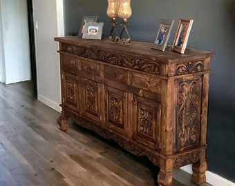 Old Times server/credenza//Buffet table//TV stand