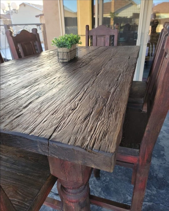 Sacramento Dining Table. This set includes one table and 6 chairs