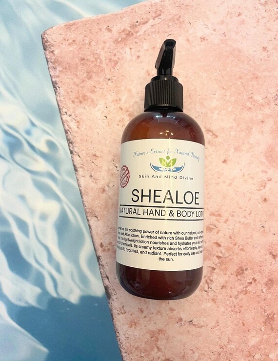 Shea Butter Aloe Body Lotion: Natural Dry Skin Relief, Royal Jelly