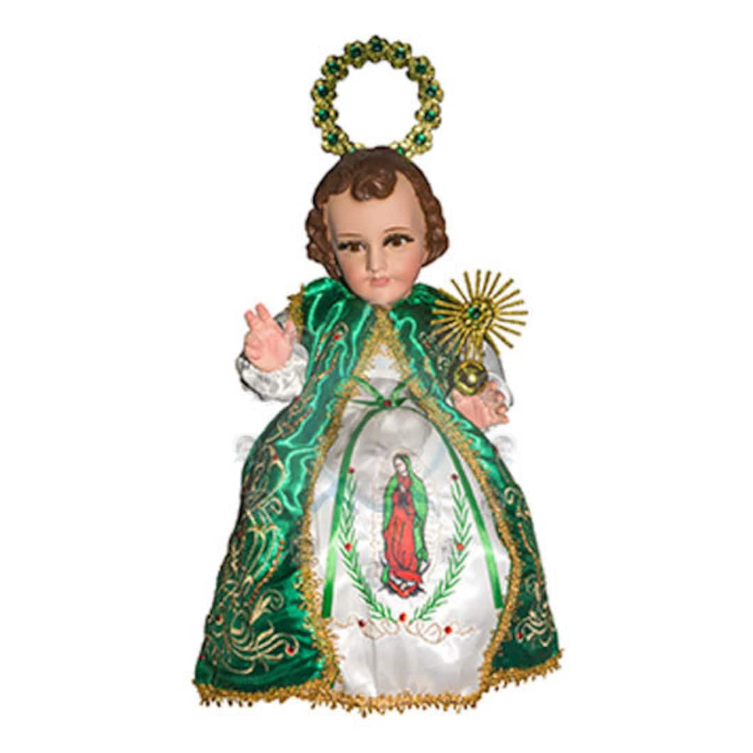 Nino Dios Vestidos De Virgen De Guadalupe Baby Jesus Dress - Main Image