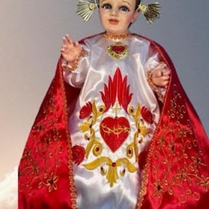 Nino Dios - Vestidos de Nino Corazon Milagroso - Baby Jesus Dress