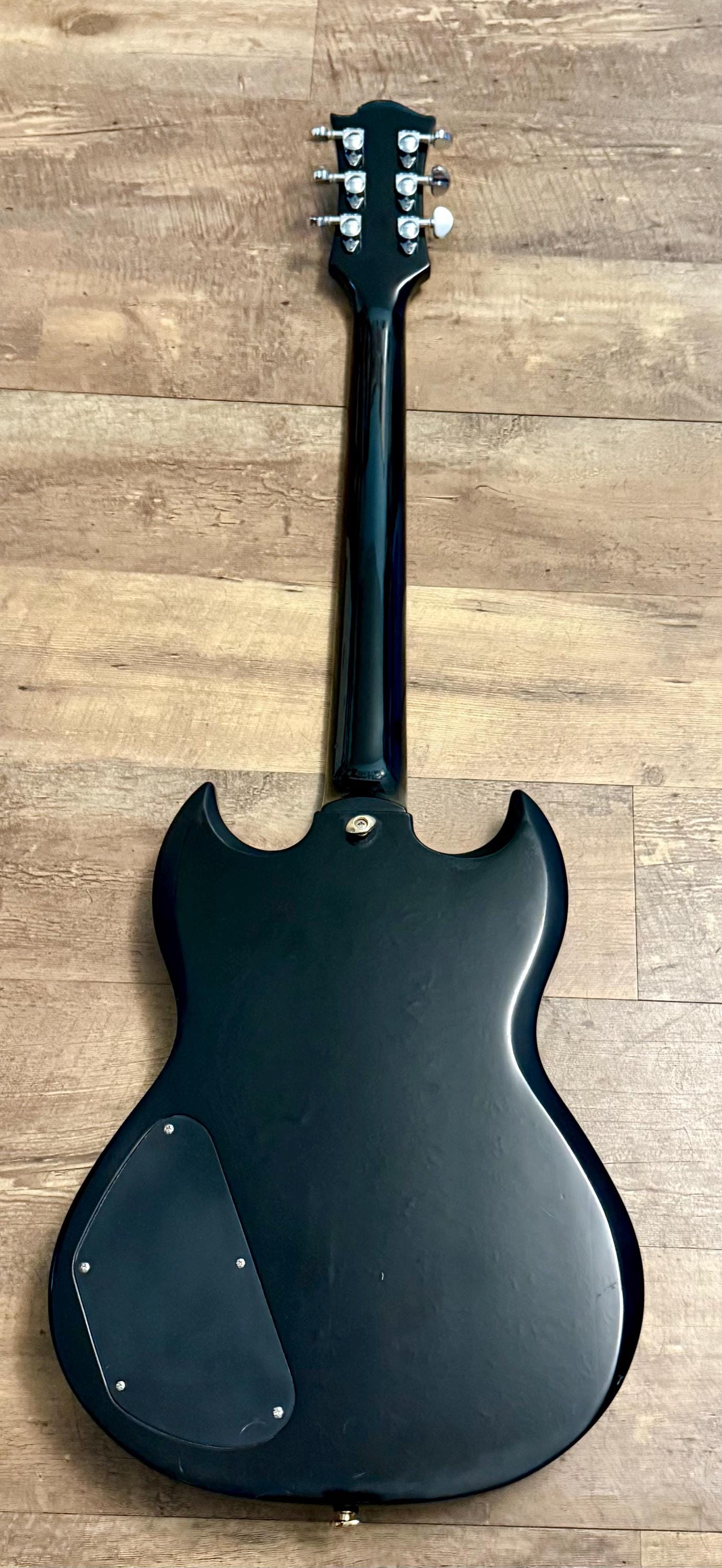 Custom Hand-painted SG Style Guitar - Inspired by Green Day's 