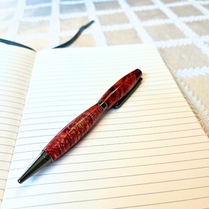 Red Slimline Ballpoint Pen