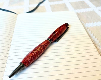 Red Slimline Ballpoint Pen