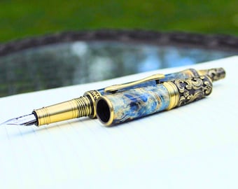 The Starry Night Fountain Pen