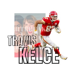 Taylor&#39;s Boyfriend - Travis Kelce PNG - Travis Kelce Sublimation Design - Travis Kelce Eras Tour - American Football PNG SVG - Merch