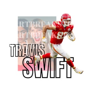 Taylor&#39;s Boyfriend - Travis Kelce PNG - Travis Kelce Sublimation Design - Travis Kelce Eras Tour - American Football PNG SVG - Merch
