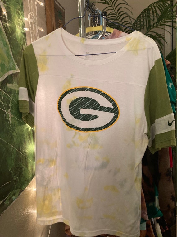 Green Bay Packers Custom Tie Dyed Size XL Etsy