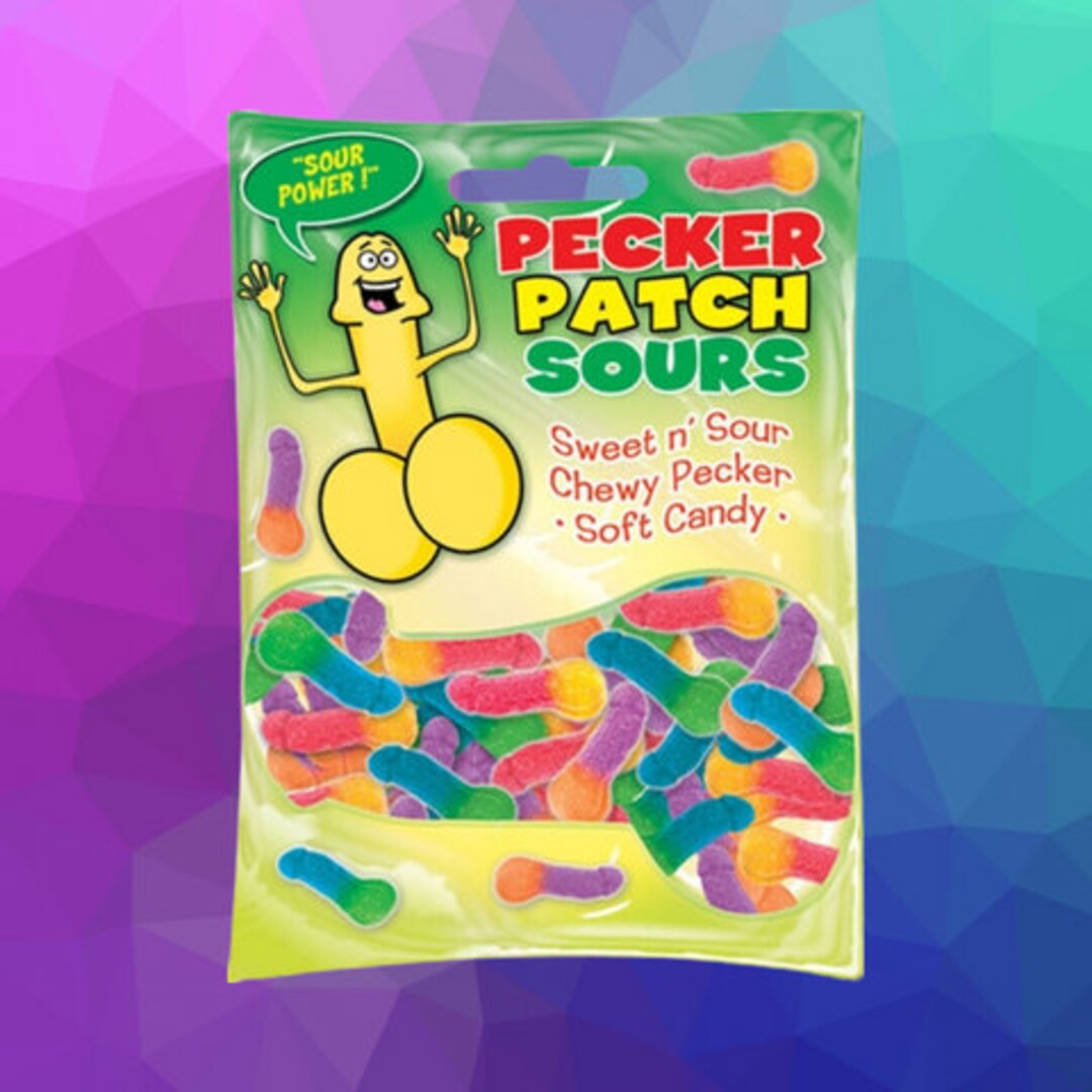 Pecker Patch Sours Sweet & Sour Candy Treats for Adult Humor Etsy