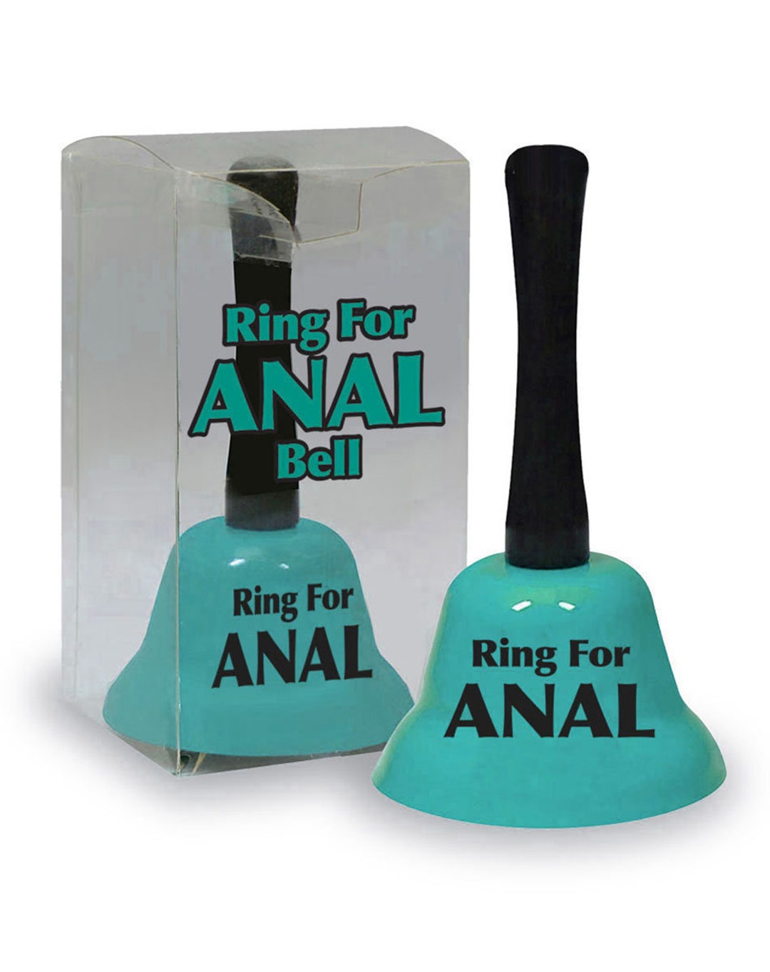 Ring Bell for Anal Teal Anal Sex Bell Party Favor Bachelorette Party