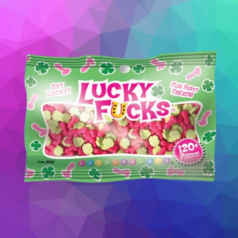 Lucky Fucks 120 Pieces in 3 Oz Bags