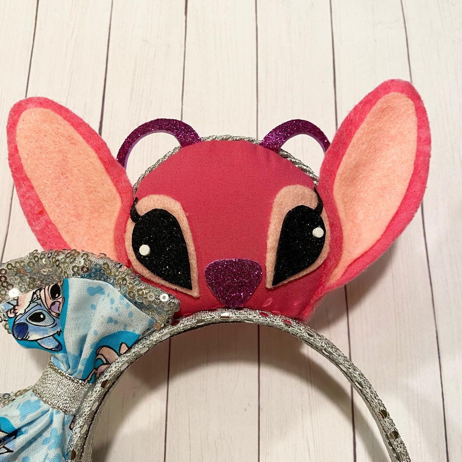 Stitch and Angel Inspired Headband Ears Etsy