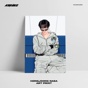 Ateez Postcard - Etsy