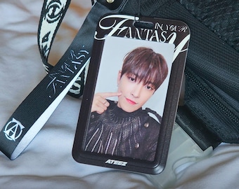 ATEEZ &#39;In Your Fantasy&#39; Photocard Holder and Lanyard