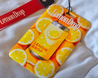 ATEEZ &#39;Lemon Drop Heat Ver.&#39; Photocard Holder and Lanyard