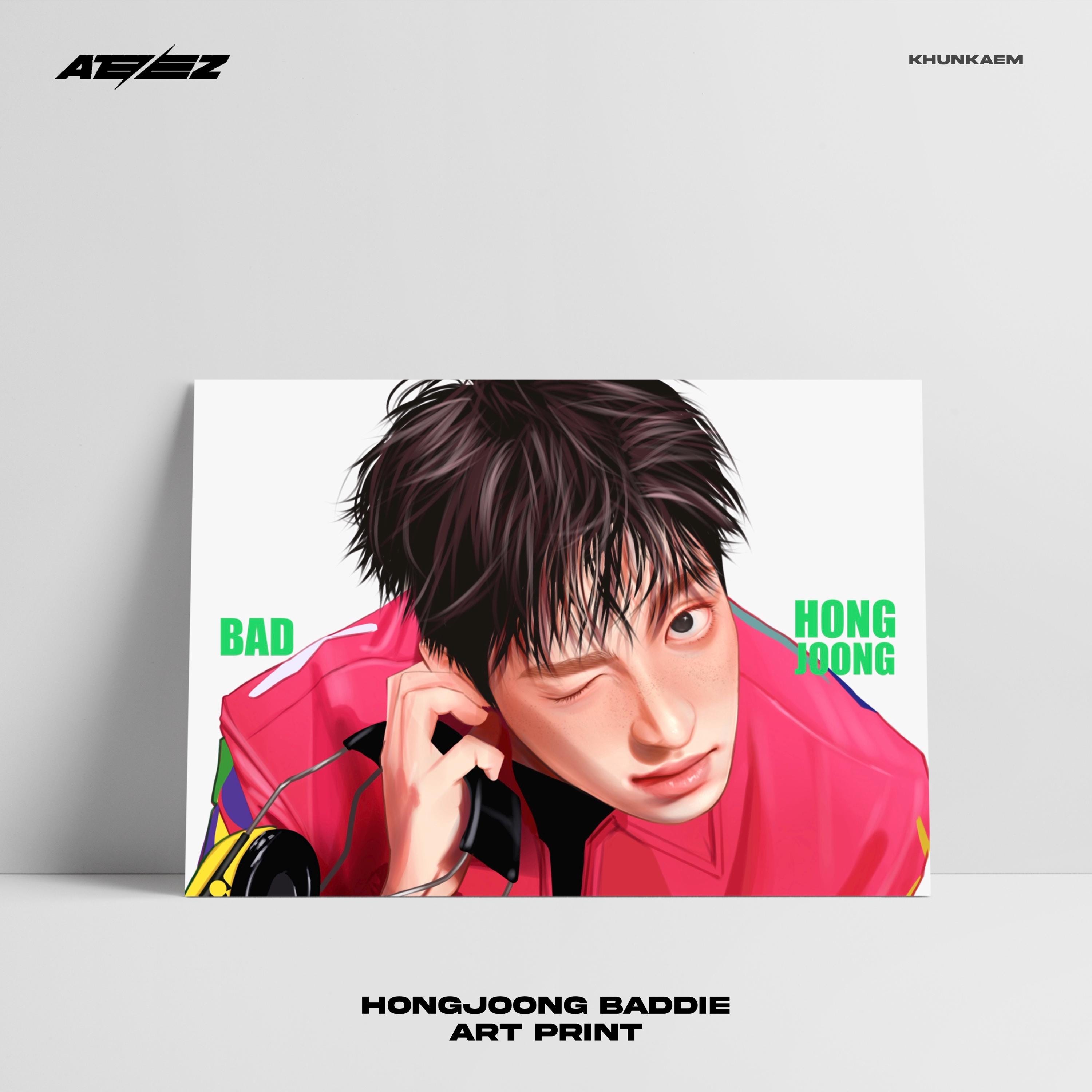 Ateez Postcard - Etsy